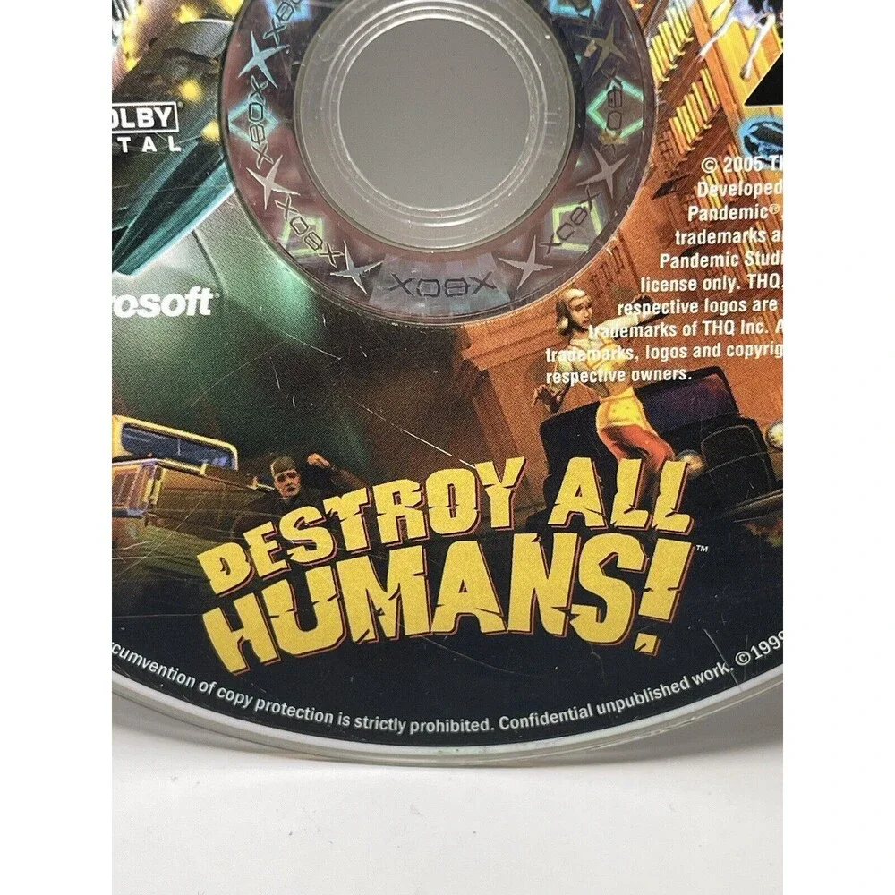 Destroy All Humans (Microsoft Original Xbox) Tested